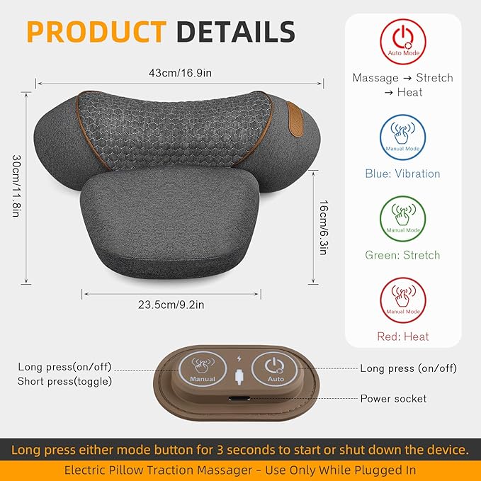 3-in-1 Neck Massager Pillow - Image 7
