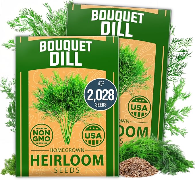 HOME GROWN Dill Seeds 2 Pack by HOMEGROWN