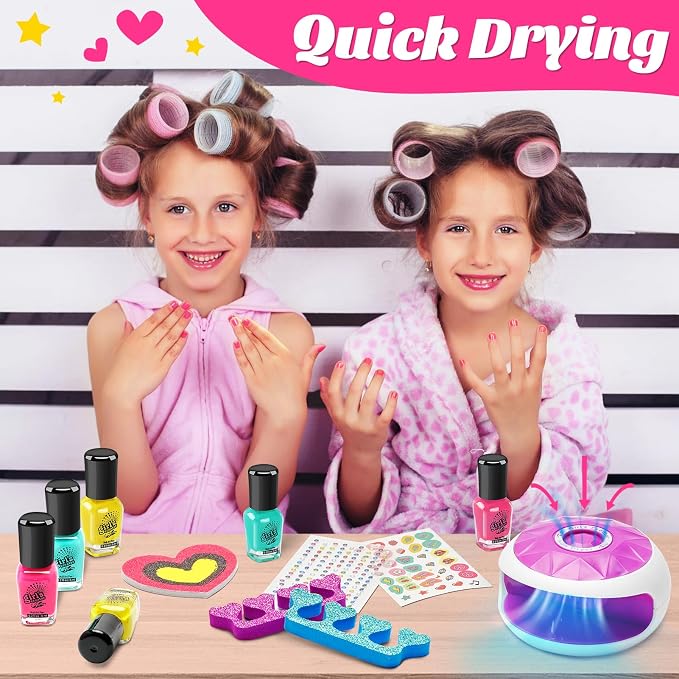 Kids Spa Day Kit for Girls, Foot Spa - Image 3