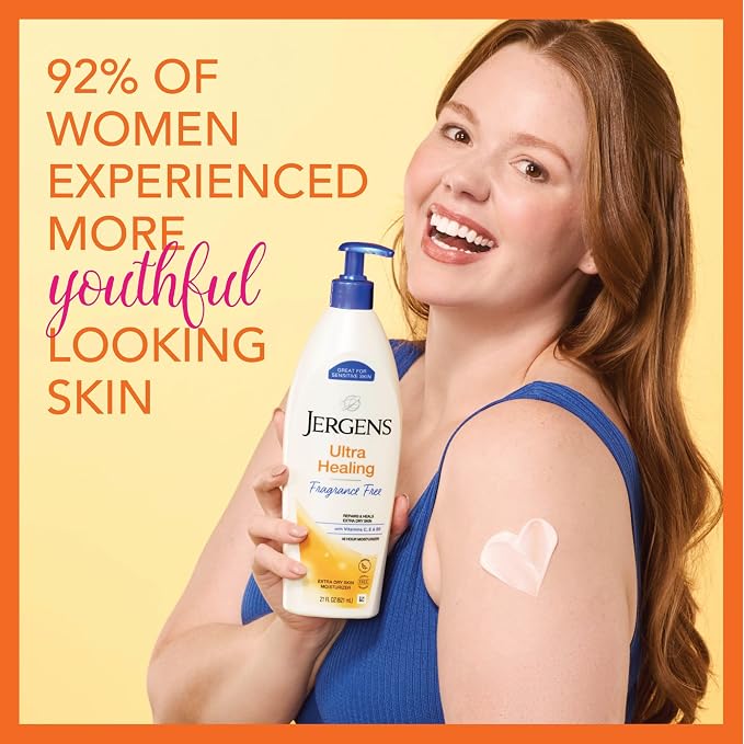 Jergens Ultra Healing Dry Skin Lotion, Hand and Body Moisturizer - Image 4