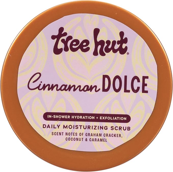 Tree Hut Cinnamon Dolce Daily Moisturizing Scrub, Whipped Foamy Exfoliating - Image 2