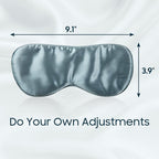 Sleep Mask 100% Mulberry Silk for Light Blocking, ZOESMIEN Eye Mask for Women - Image 3