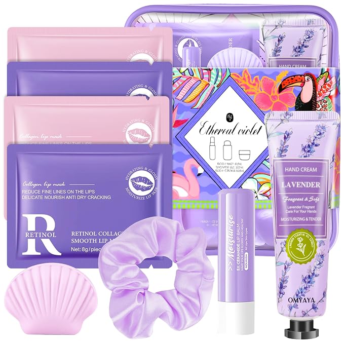 Gifts for Women Skin Care Set, Complete Travel Size Spa Kit Skincare Gift Set by Kiytar