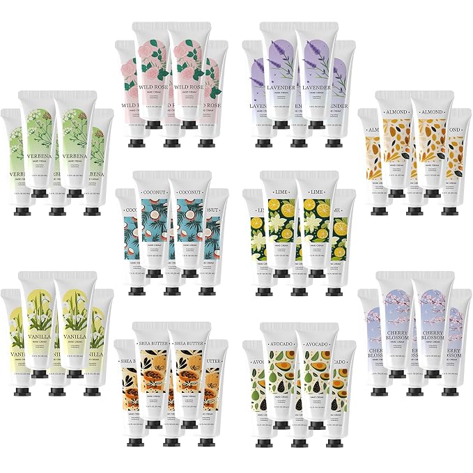 BODY & EARTH Hand Cream Bulk 50 Pack Small Gifts by BODYEARTH