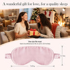 SilkDream 100% Mulberry Silk Sleep Mask Eye Mask - Image 6
