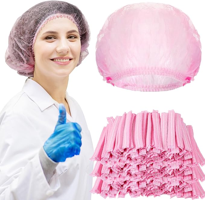 Yahenda 2000 Pcs Disposable Hair Nets Bulk 21 Inch Non Woven Bouffant Caps by Yahenda