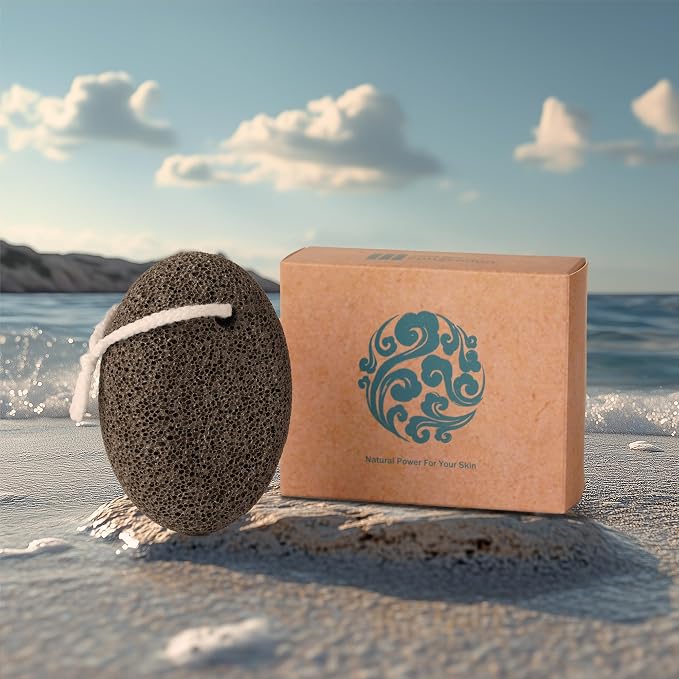 Extra Thick Pumice Stone for Feet and Hands – Ergonomic, Durable Natural Foot - Image 2