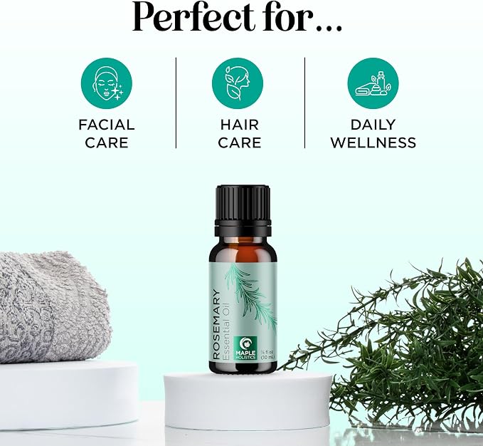 Pure Rosemary Essential Oil for Aromatherapy - Image 2