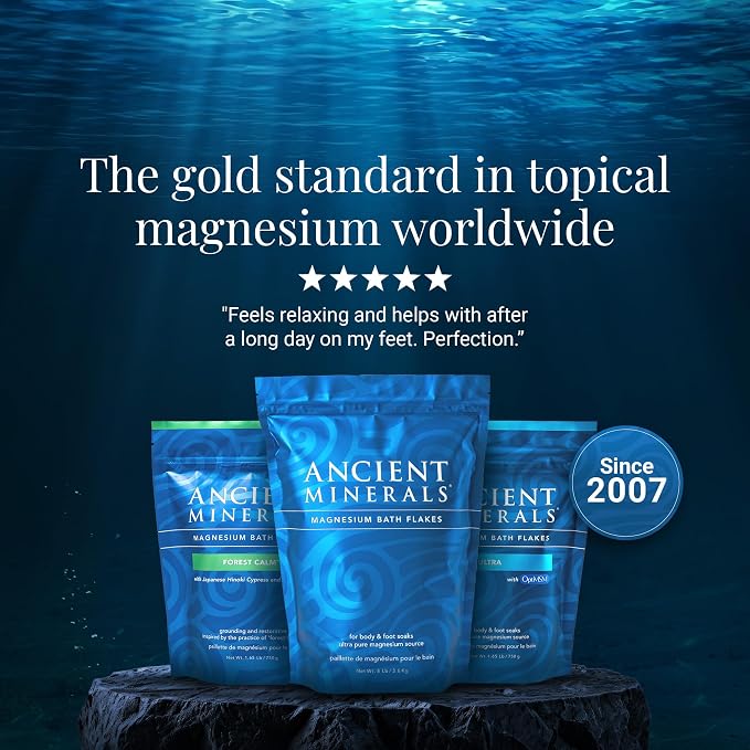 Ancient Minerals Magnesium Bath Flakes Forest Calm - Image 6
