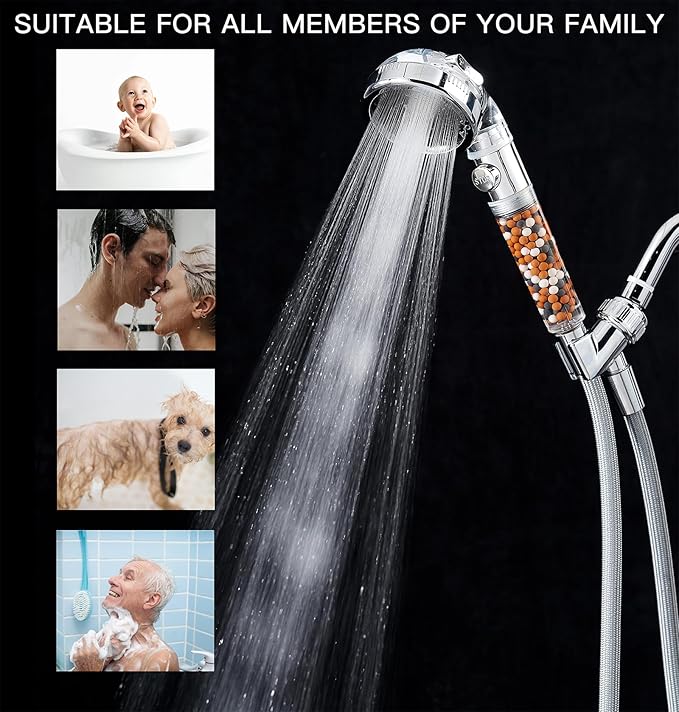 Filtered Shower Head with Handheld - Image 6