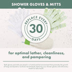 EcoTools Avocado Oil Infused Gentle Exfoliating Bath and Shower Gloves - Image 8