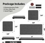 3 Pack Diatomite Stone Sink Tray, Water Absorbing Mat - Image 2