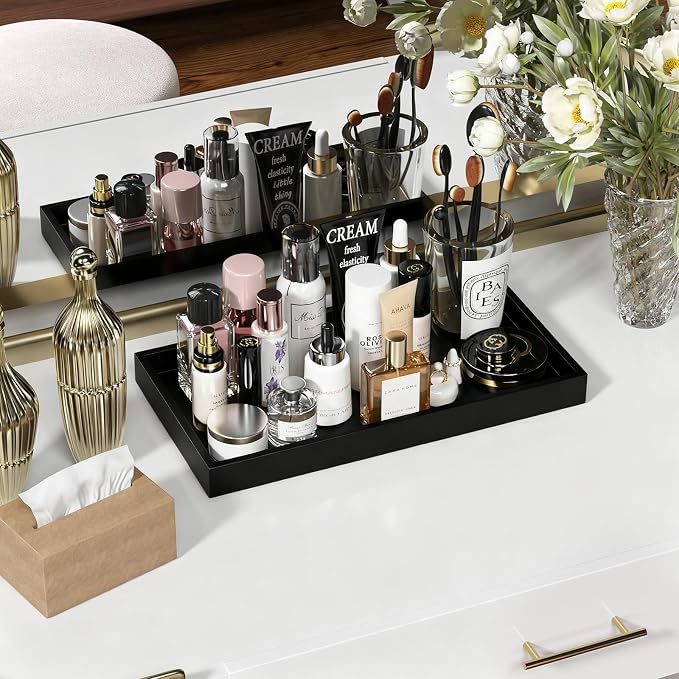 ZHWS Black Bathroom Vanity Tray - Image 2