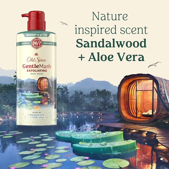 Old Spice GentleMan's Exfoliating & Moisturizing Body Wash - Image 7