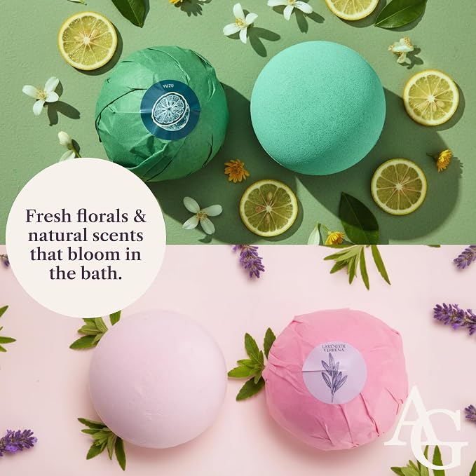 ADELEGOURDAIN Bath Bombs Set XL, Spa Gift Set - Image 5