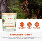 Pet House Pet Odor Candle Plant Based Scented Candle Clean Burning, Long Lasting - Image 2