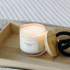 Calyan Wax Co. Rosewood & Amber 3 Wick Scented Candle - Image 6