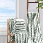 4 Piece Bath Towel Set Oversized Bath Sheet 35"x70" Bathroom Towel Extra Large - Image 5