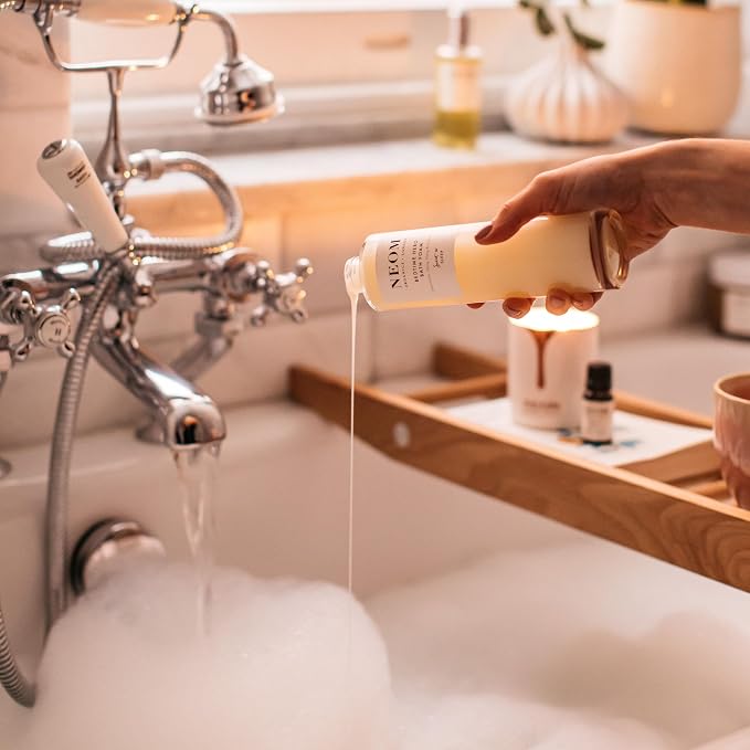NEOM Perfect Night's Sleep Bath Foam, 200ml I Lavender, Sweet Basil & Jasmine I - Image 4