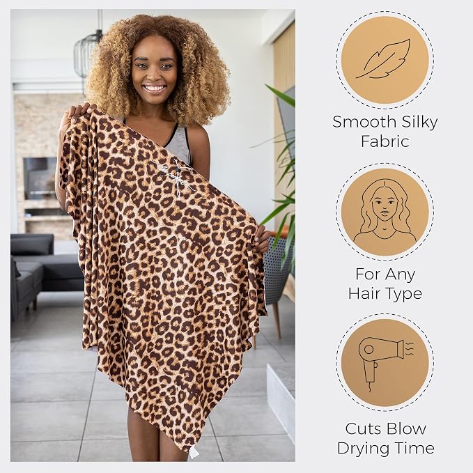 Microfiber Hair Towel Wrap - Image 4