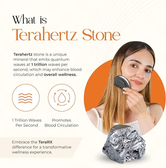 TeraRX® Terahertz Gua Sha Comb – Authentic Terahertz Massage Tool - Image 2