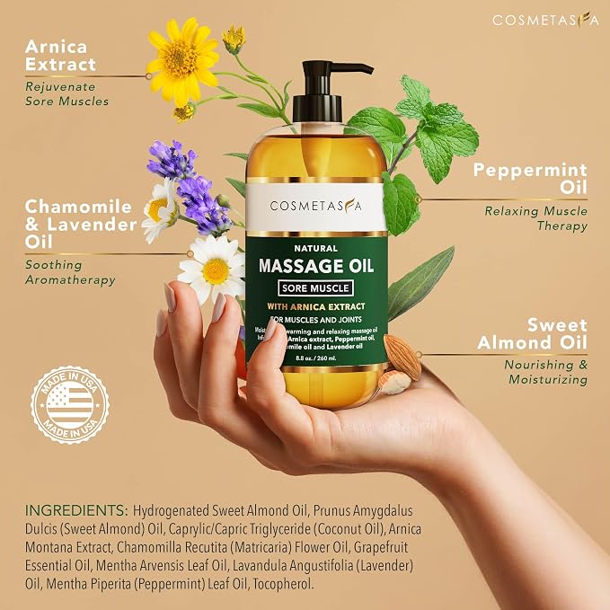 Cosmetasa Massage Oil Spa Gift Set - Image 2