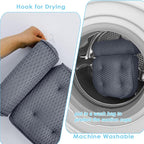 AEROiVi Luxury Bath Pillows for Tub，Bath Pillow Bathtub Pillows for Head and - Image 5