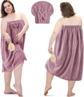 Xtinmee 2 Sets Plus Size Womens Wrap Towel by Xtinmee