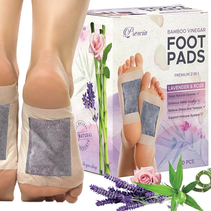 Prescia Lavender n’ Rose Foot Pads by Prescia