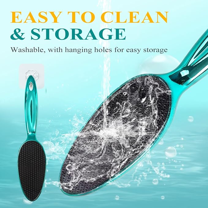 Glass Foot File, Foot Scrubber for Hard Skin Remover - Image 6