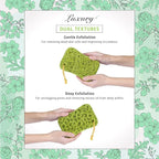 Spongentle Loofah Sponge for Shower and Bathing, Bath Sponge - Image 2