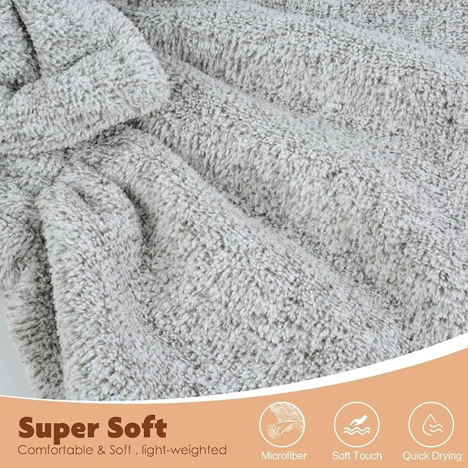 SUNLAND Large Microfiber Hair Drying Caps - Image 7