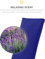 Sunshine Yoga 4-Pack Scented Sateen Eye Pillows, Low-Luster, 9’’ x 4’’ Flaxseed - Image 2