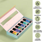 Folkulture Essential Oils Set for Diffuser | Set of 6 Everyday Aromatherapy - Image 2