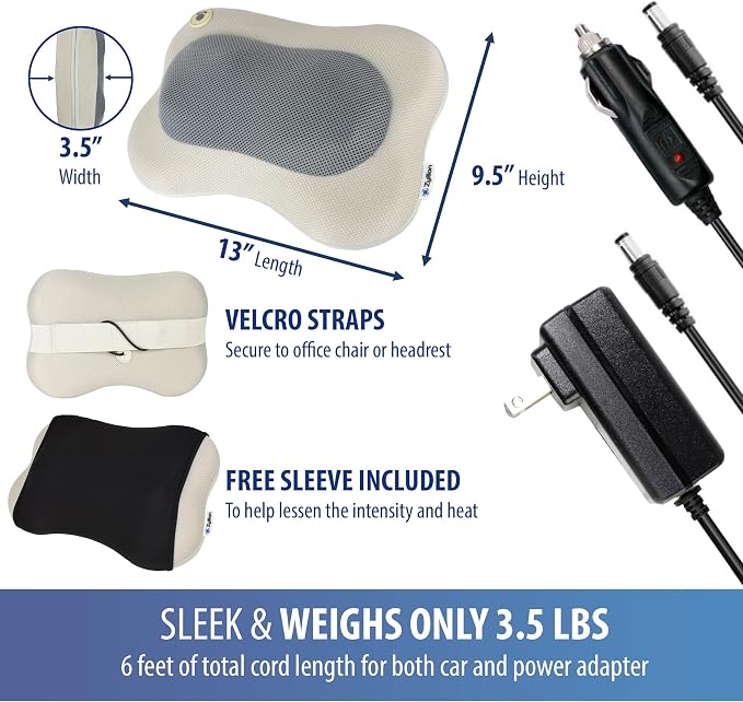Zyllion Shiatsu Back and Neck Massager - Image 6