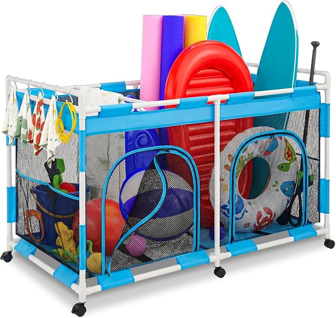 Briwooody 333 Gallon Pool Float Storage, Beach Balls by Briwooody