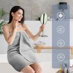POLYTE 430 GSM Microfiber Oversize Quick Dry Lint Free Bath Towel, 60 x 30 in - Image 6
