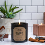 Manly Indulgence Fresh Shave Jar Candle 16.5 oz - Image 6