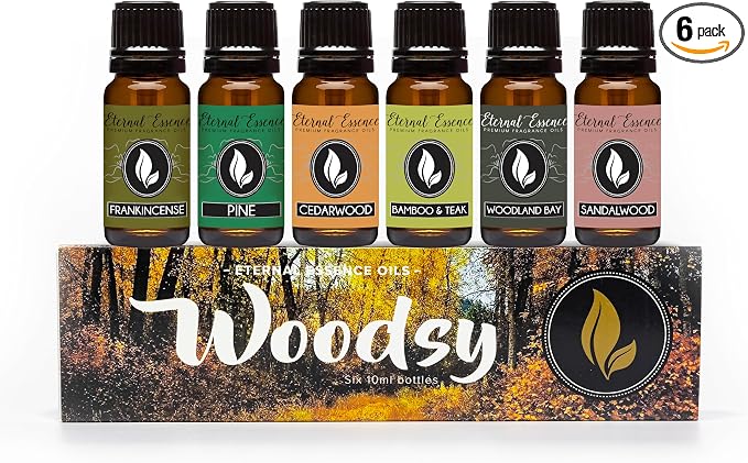 Eternal Essence Oils Woodsy Premium Fragrance Oils Set by EternalEssenceOils