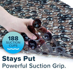 SlipX Solutions Non Slip Pebble Bath Mat - Image 6