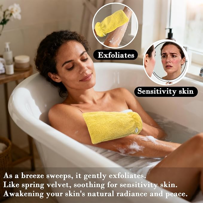 VOOVA & MOVAS Washcloths for Body, 8.3"x6.3" - Image 4