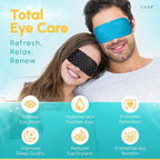 Heated Eye Steam Mask Dry Eyes Self Warm Compress Dark Circles Puffiness Set of - Image 2
