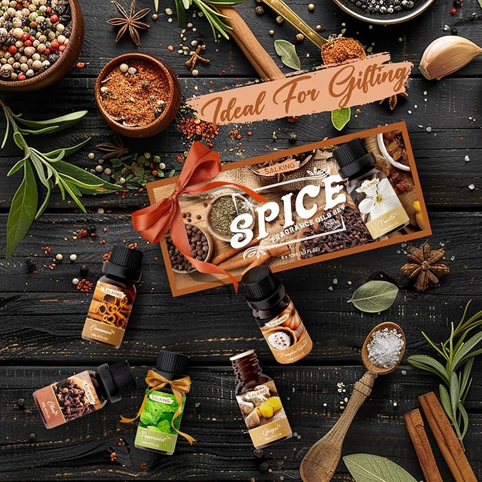 SALKING Spice Essential Oils, Premium Fragrance Oil - Image 7