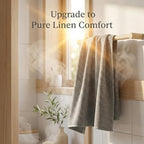 Pure 100% Linen Bath Towel - Image 9