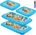 Leitee 4 Pcs Inflatable Ice Serving Bars Buffet Serving Tray Drink Cooler by Leitee