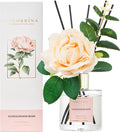 Cocorrina Reed Diffuser Set, Flower Reed Diffuser Sandalwood Rose 6.7 oz by COCORR%C3%8DNA