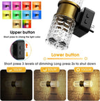 L LOHAS LED Night Light, Night Lights Plug into Wall, 2 Pack 10-Color RGB - Image 3