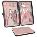 ZIZZON Manicure Set 18 in 1 Professional Pedicure Set Nail scissors Grooming Kit by ZIZZON