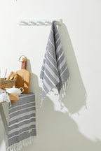 Hand Towels - Set of 2, Decorative Peshtemal Cotton Hand Towels - Image 5