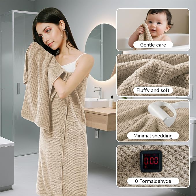 REDKISS 6-Piece Bath Towel Set - Image 3